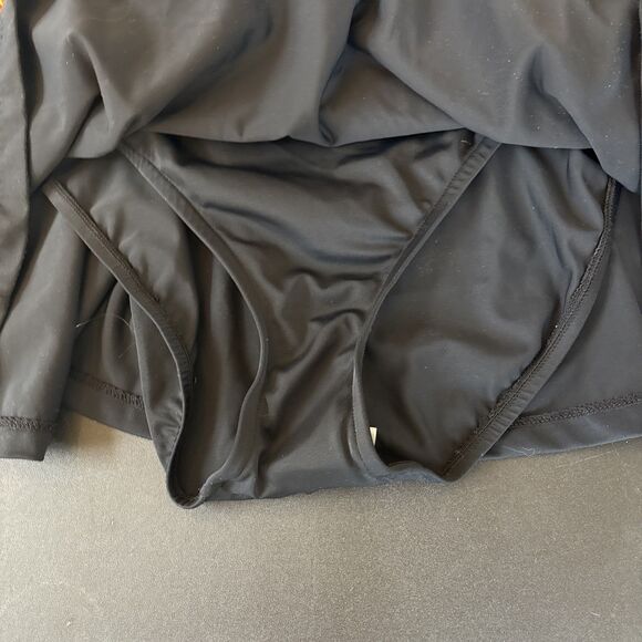 Maxine Of Hollywood 18 swim suit blue Skirted Floral Swim Suit Bathing Suit - Picture 3 of 10